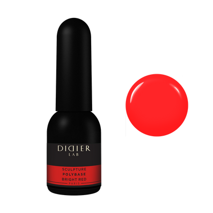 SCULPTURE POLYBASE "DIDIER LAB", BRIGHT RED, 10ML