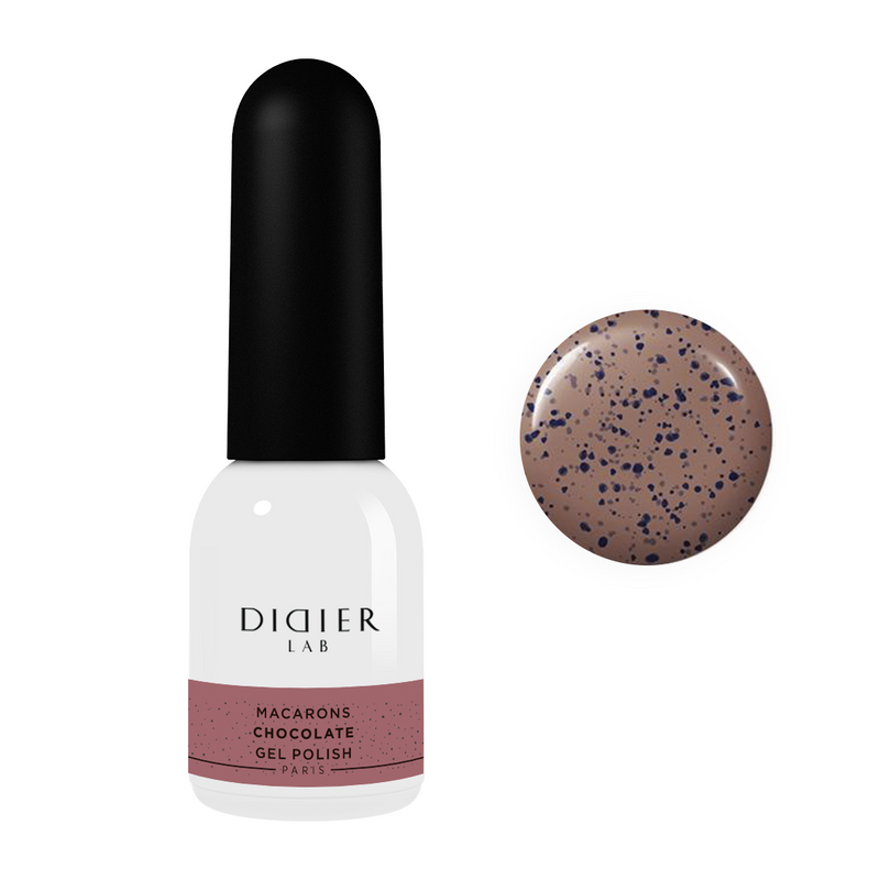 Macarons Gel Polish Didier Lab 'Chocolate'