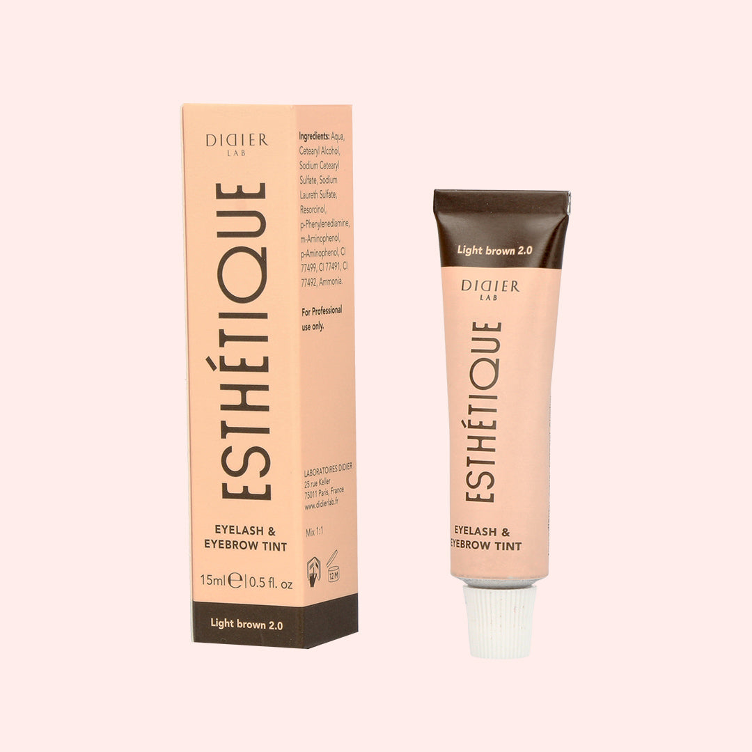 Brow and lash tint "Didier Lab"  Esthétique, Light brown 15ml, 1psc