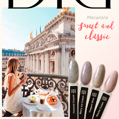 Gel polish "Didier Lab", Macarons, Mocha Cream, HEMA och and TPO-fri, 10 ml