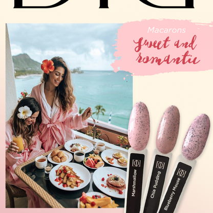 Gel polish "Didier Lab", Macarons, Blueberry Mouse 10 ml