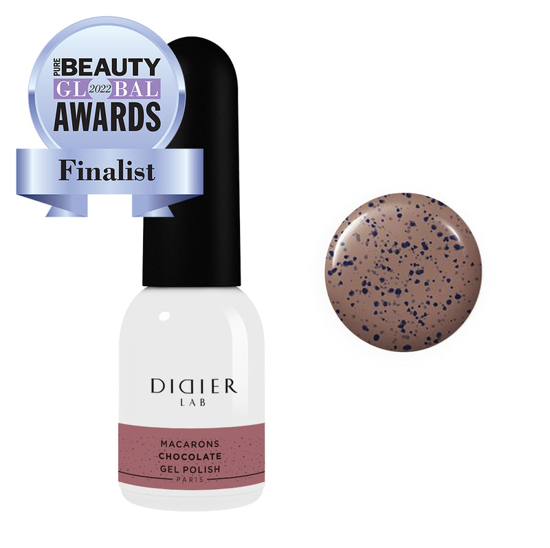 Macarons Gel Polish Didier Lab 'Chocolate'
