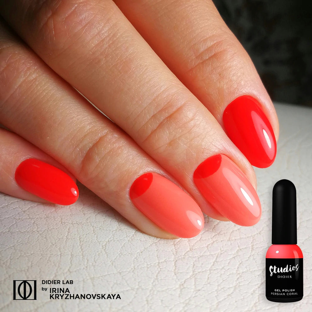 Bluesky Gel Polish Summer Coral Bright Neon Coral Nail QX1631 UV LED Soak :  Amazon.co.uk: Beauty