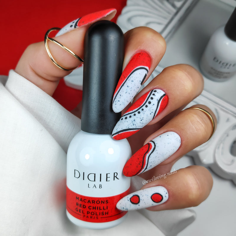 Macarons Gel Polish Didier Lab 'Red Chilli'