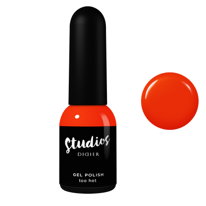 Gel polish Studios, too hot, 8ml - Didier Lab Sweden